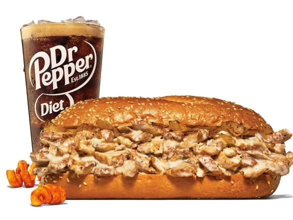Arby's Half Pound Chicken Cheesesteak