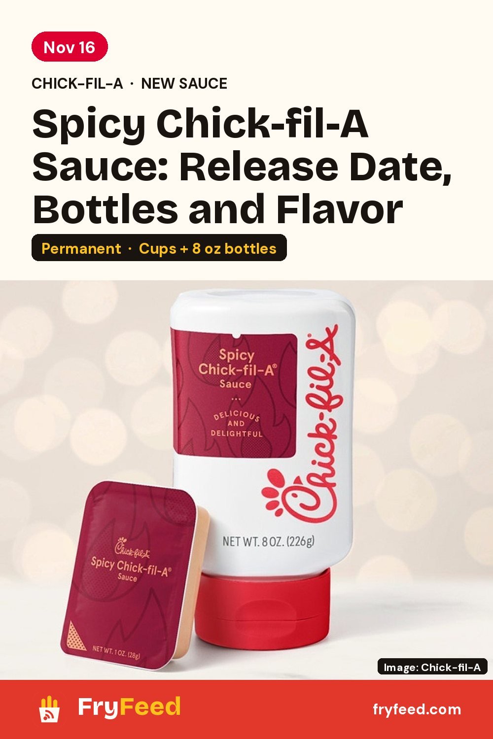Spicy Chick-fil-A Sauce: Release Date, Bottles and What It Tastes Like