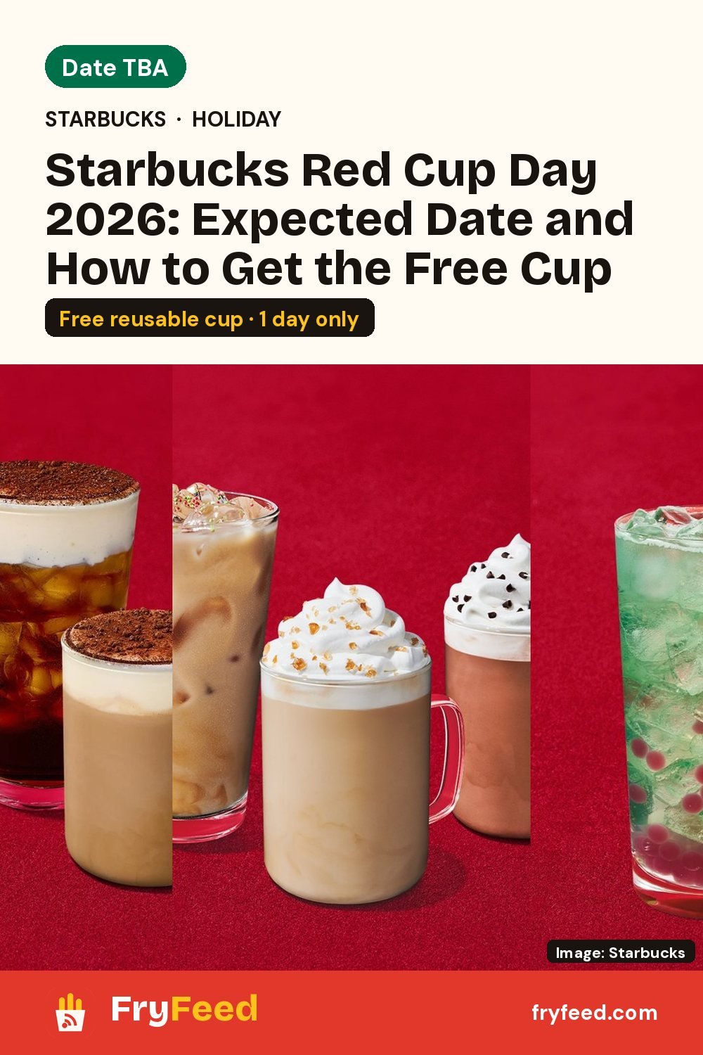 Starbucks Red Cup Day 2026: Expected Date and How to Get the Free Reusable Cup